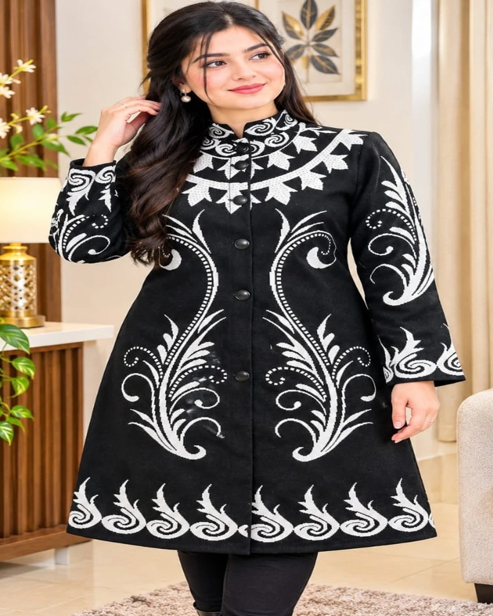ISHRA Kashmiri Pampara Coat